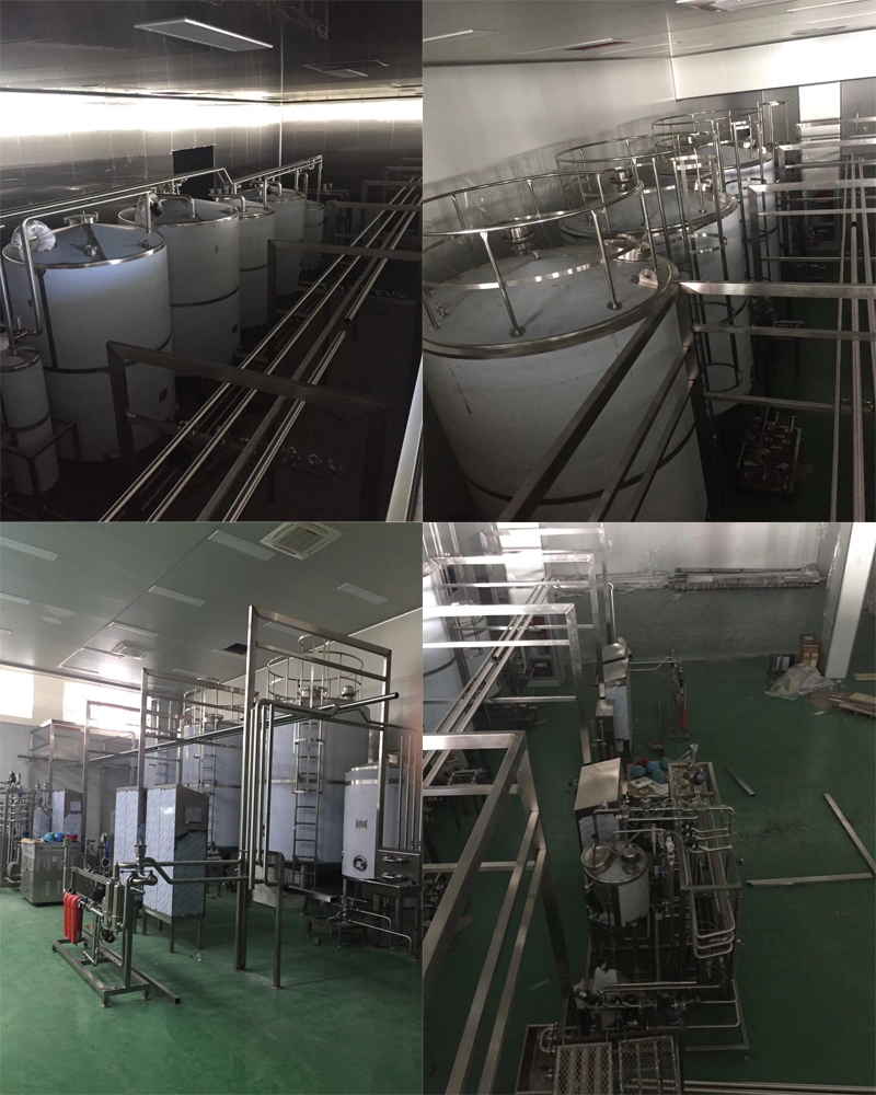 Milk processing plant