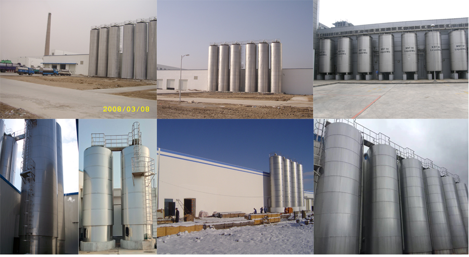 Milk silo